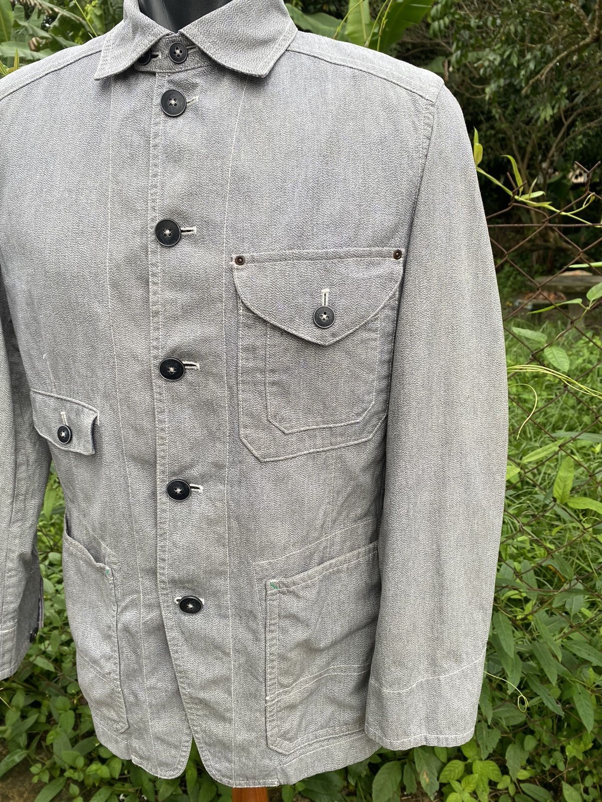 Japanese Brand Rucksack Barn Coat Element Of Simple Life Size US M / EU 48-50 / 2 - 2 Thumbnail