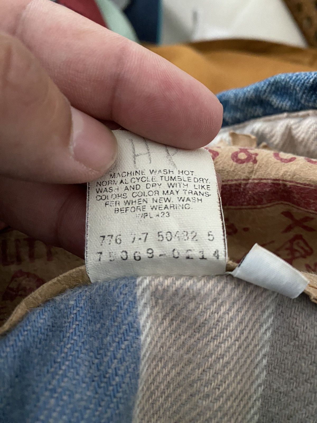 Levi's Rare Levi's denim jean jacket lined bomber Size US L / EU 52-54 / 3 - 10 Thumbnail