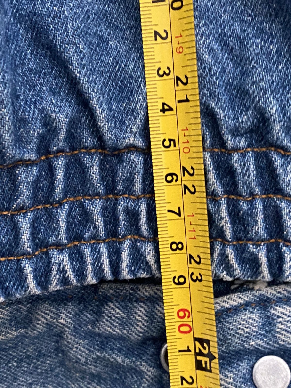 Levi's Rare Levi's denim jean jacket lined bomber Size US L / EU 52-54 / 3 - 9 Thumbnail