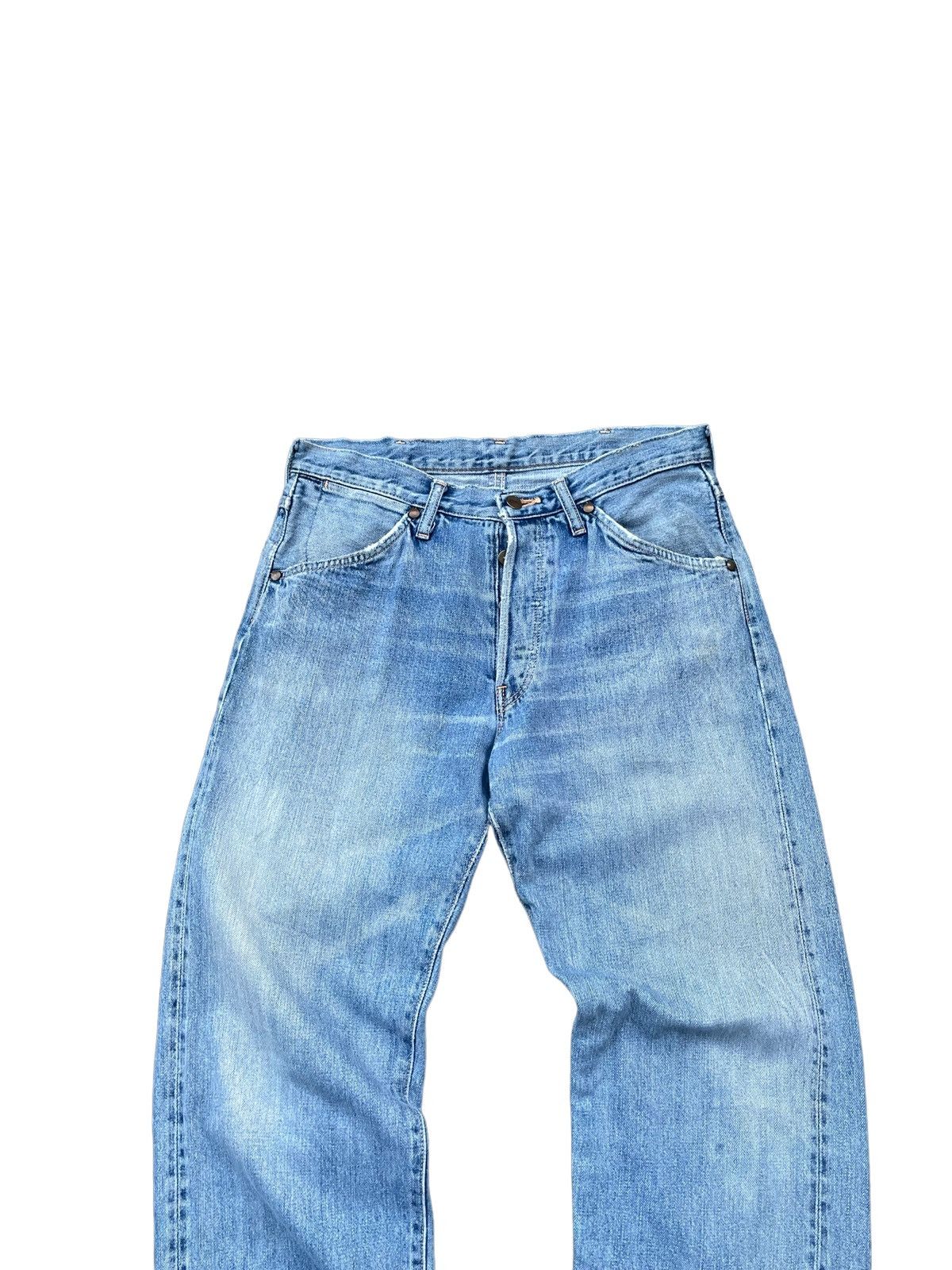 Japanese Brand × Vintage Vintage Maverick Blue 2 Line Selvedge Denim Size US 32 / EU 48 - 5 Thumbnail