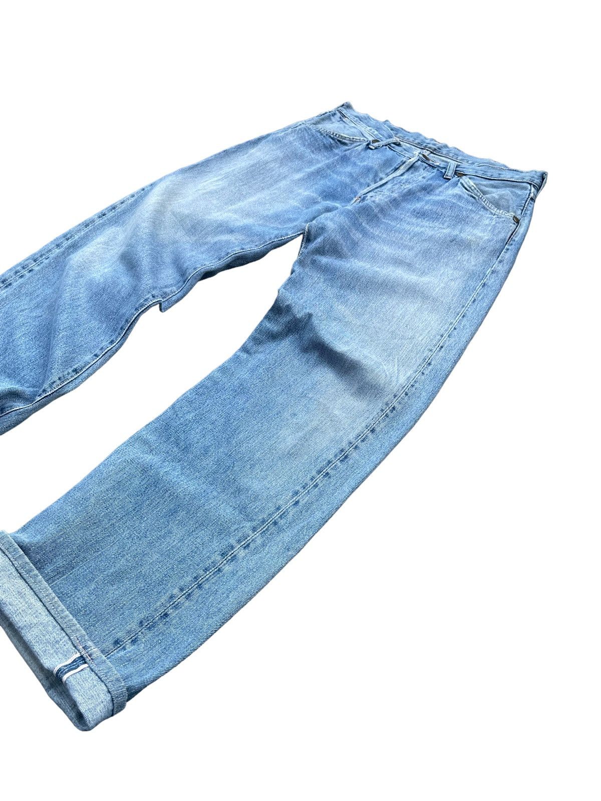 Japanese Brand × Vintage Vintage Maverick Blue 2 Line Selvedge Denim Size US 32 / EU 48 - 3 Thumbnail