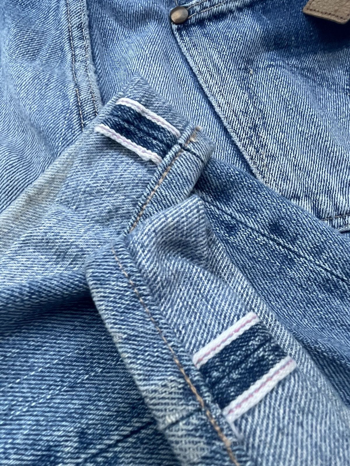 Japanese Brand × Vintage Vintage Maverick Blue 2 Line Selvedge Denim Size US 32 / EU 48 - 11 Thumbnail