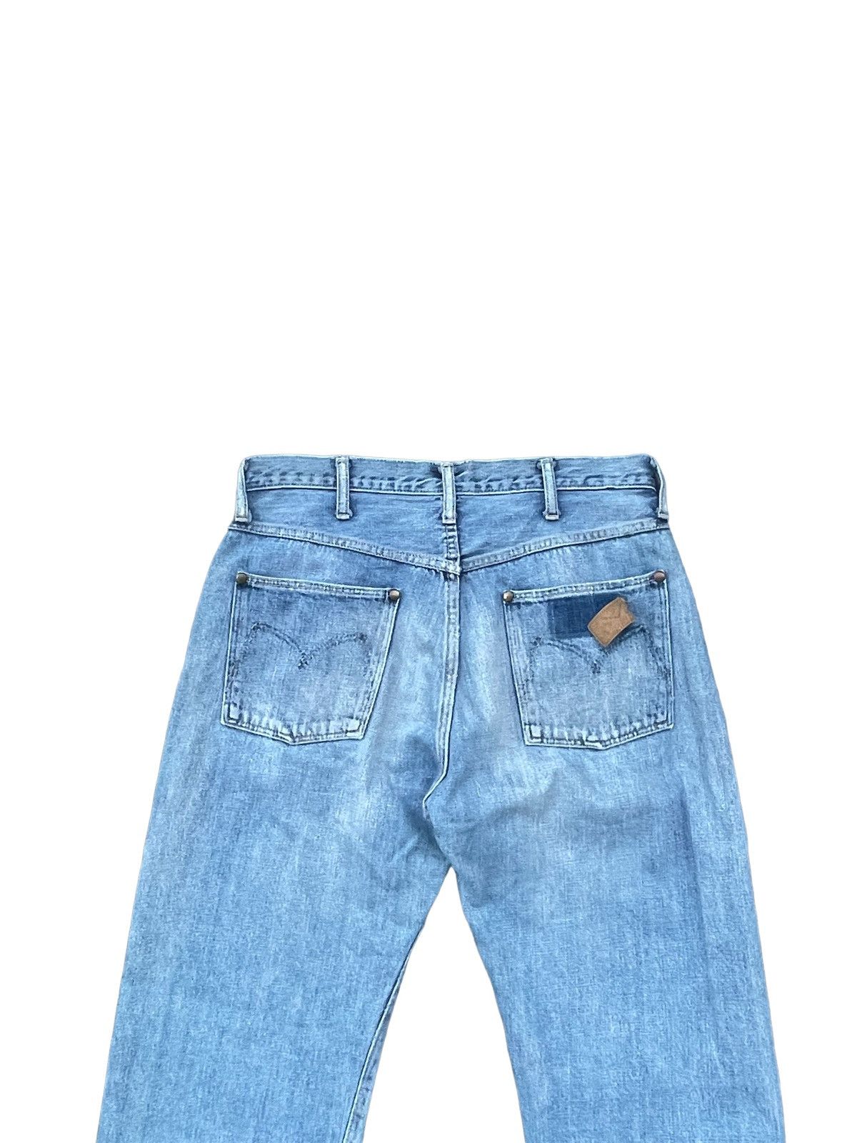 Japanese Brand × Vintage Vintage Maverick Blue 2 Line Selvedge Denim Size US 32 / EU 48 - 8 Thumbnail