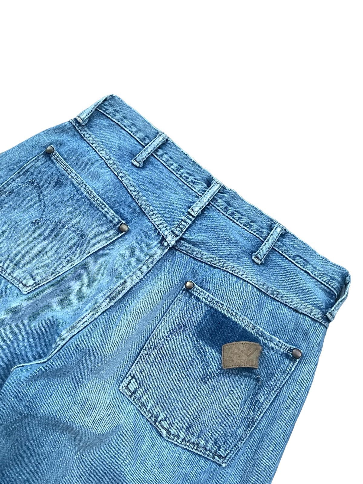 Japanese Brand × Vintage Vintage Maverick Blue 2 Line Selvedge Denim Size US 32 / EU 48 - 9 Thumbnail