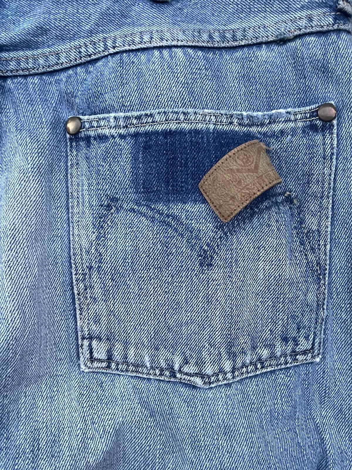 Japanese Brand × Vintage Vintage Maverick Blue 2 Line Selvedge Denim Size US 32 / EU 48 - 13 Thumbnail