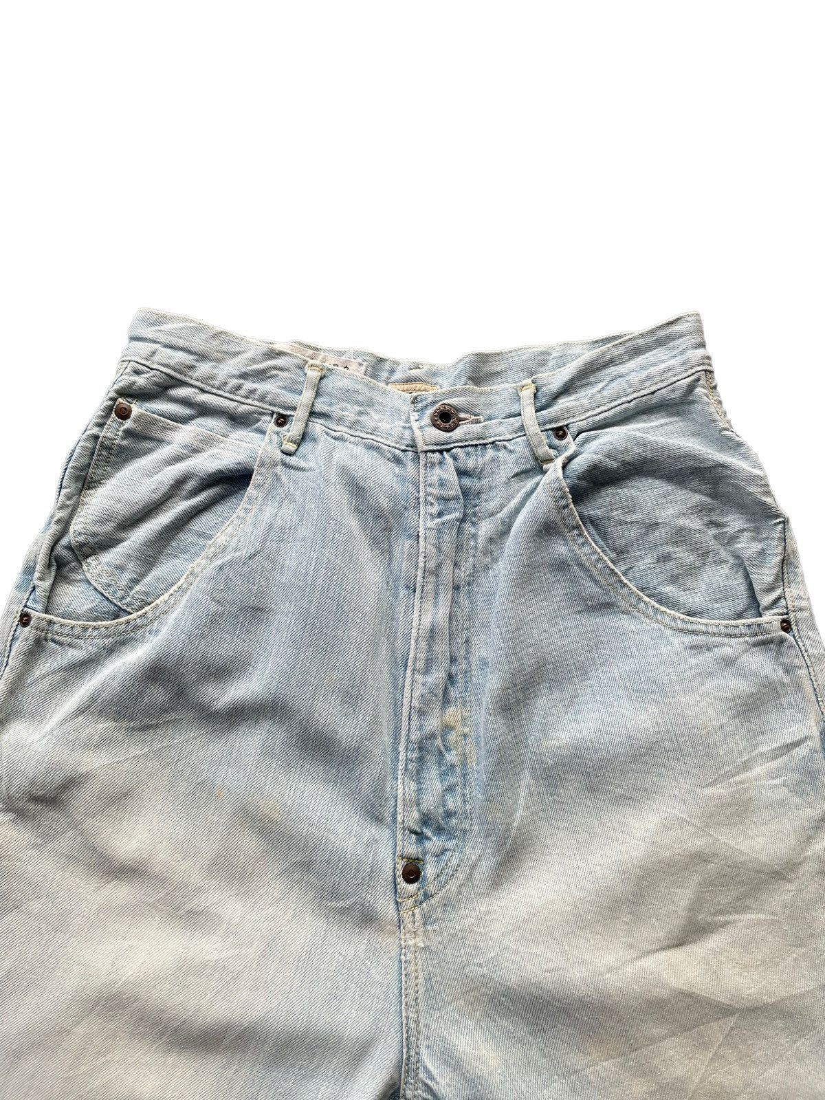 Japanese Brand Kapital Faded Wash Distresed Denim Size US 29 - 5 Thumbnail