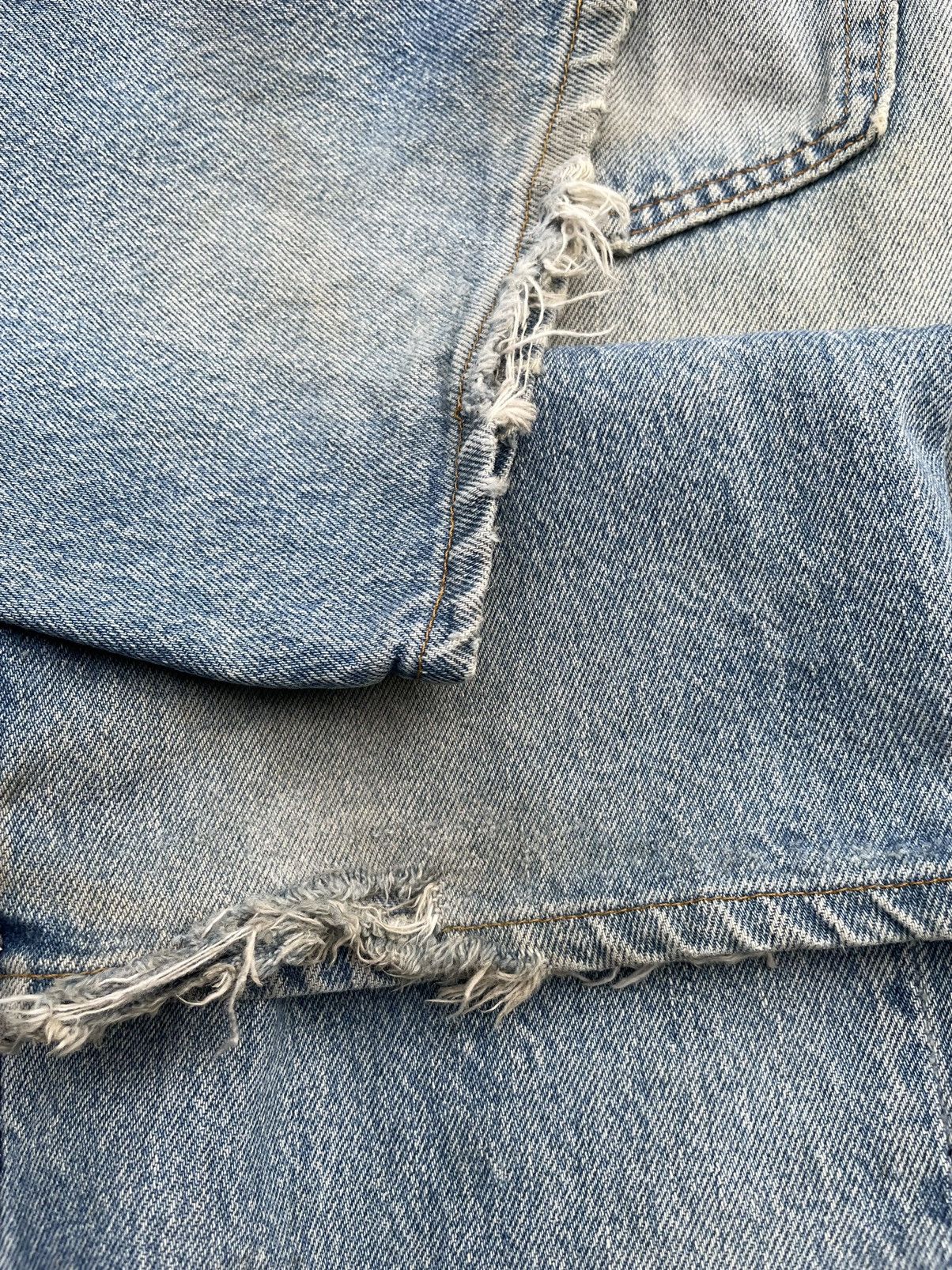 Levi's Levis 501 e 1988 Vintage Aging Distressed Size US 34 / EU 50 - 15 Thumbnail