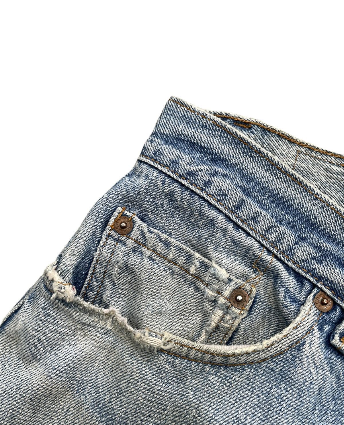 Levi's Levis 501 e 1988 Vintage Aging Distressed Size US 34 / EU 50 - 10 Thumbnail