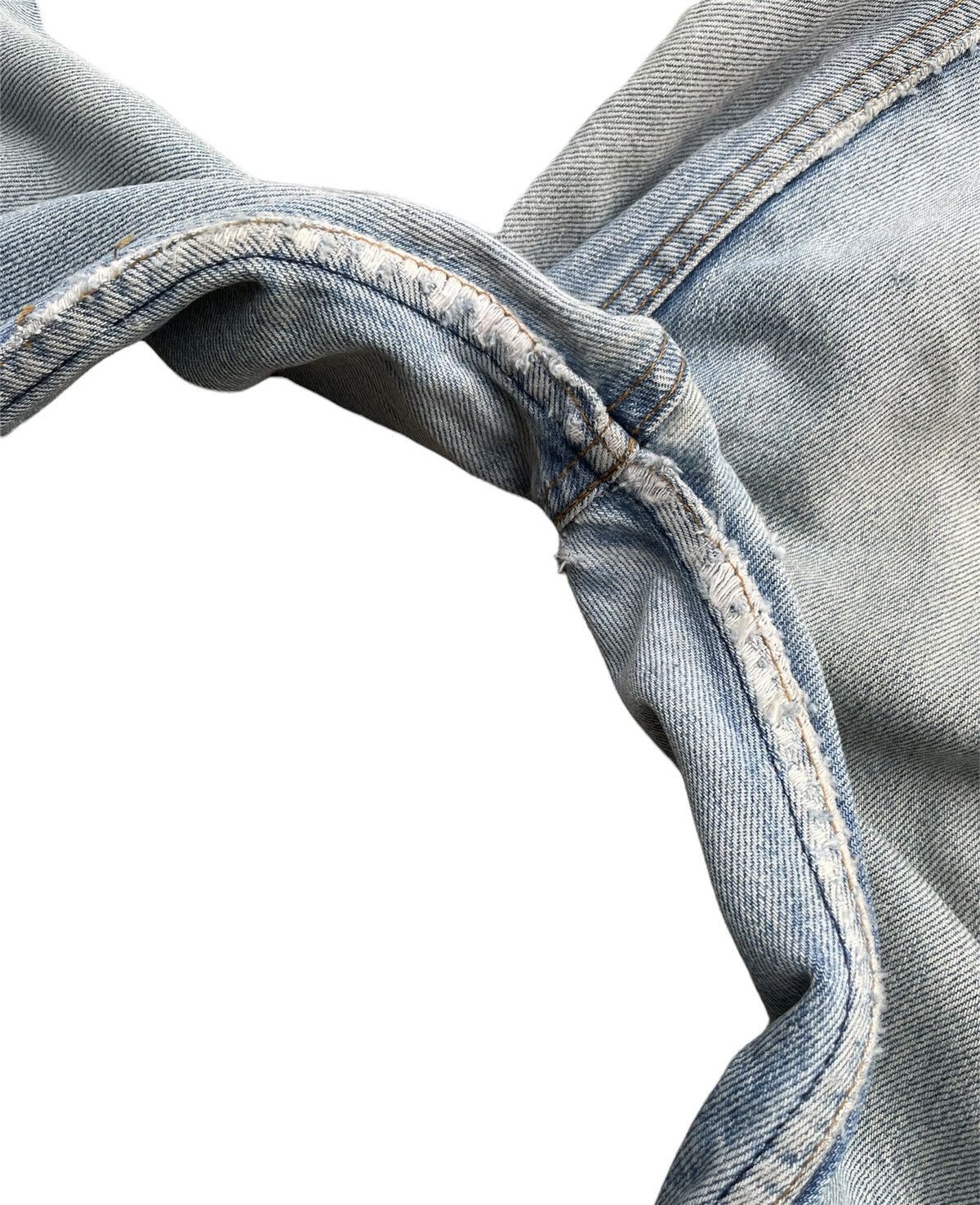 Levi's Levis 501 e 1988 Vintage Aging Distressed Size US 34 / EU 50 - 14 Thumbnail