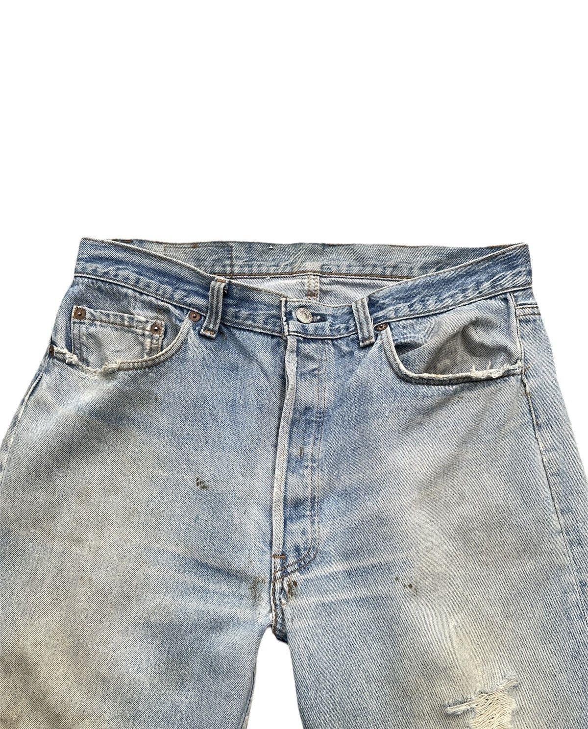 Levi's Levis 501 e 1988 Vintage Aging Distressed Size US 34 / EU 50 - 8 Thumbnail