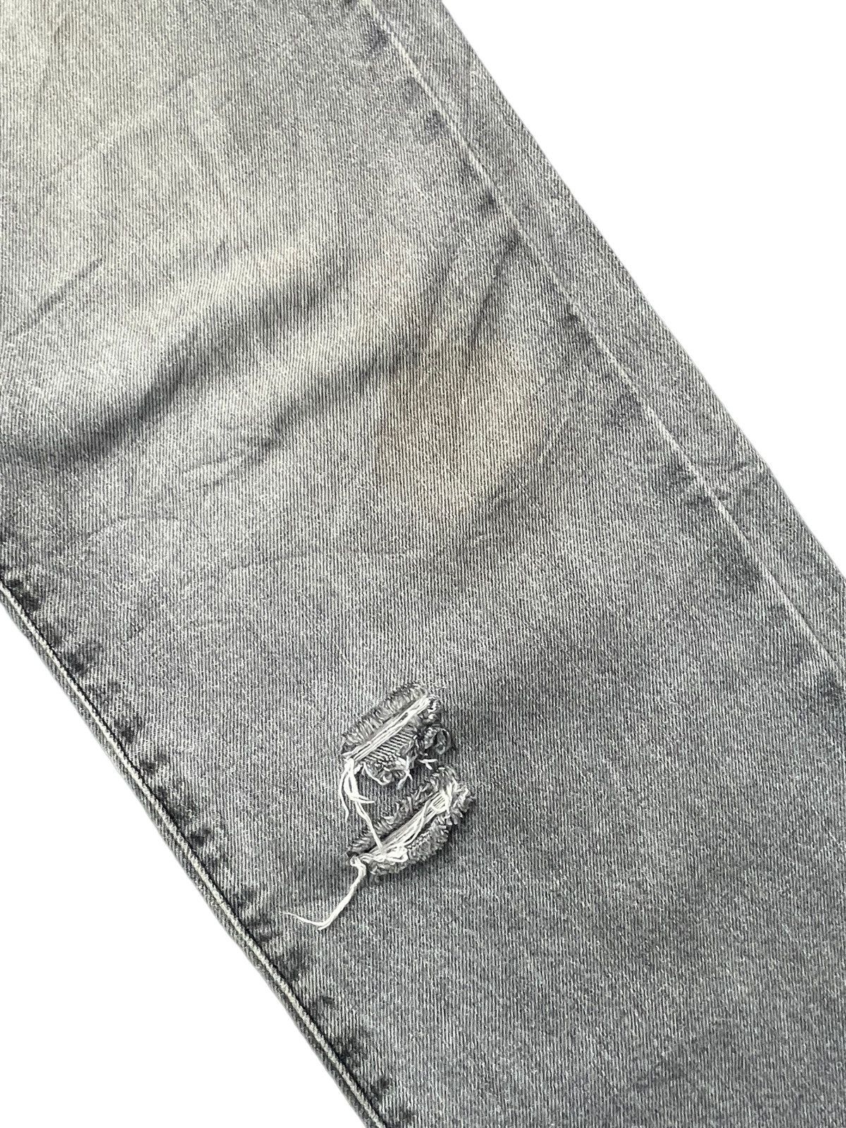 Versace Jeans Couture × Vintage Versace Jeans Couture Distresed Rework Denim Size US 32 / EU 48 - 3 Thumbnail