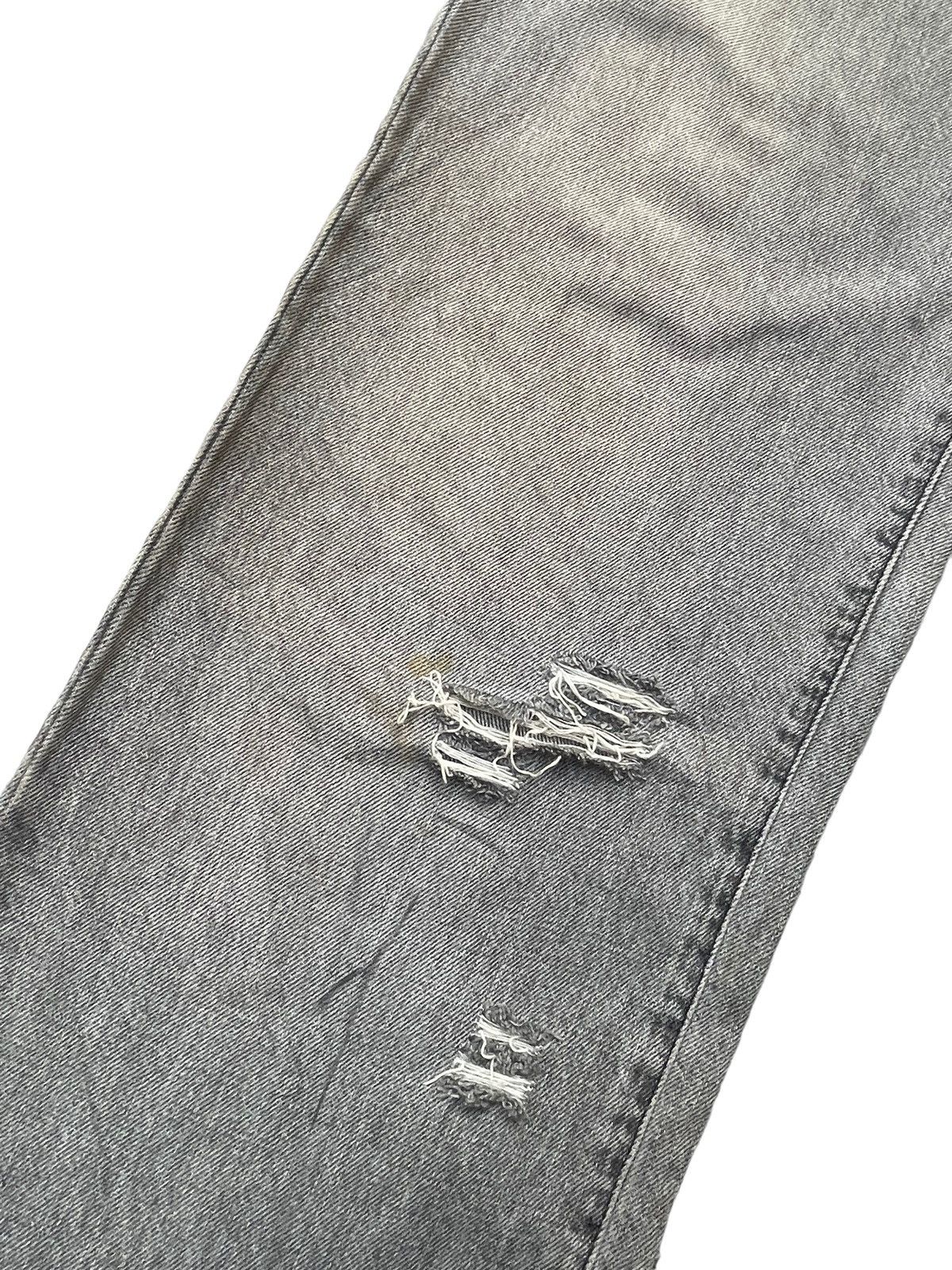 Versace Jeans Couture × Vintage Versace Jeans Couture Distresed Rework Denim Size US 32 / EU 48 - 4 Thumbnail