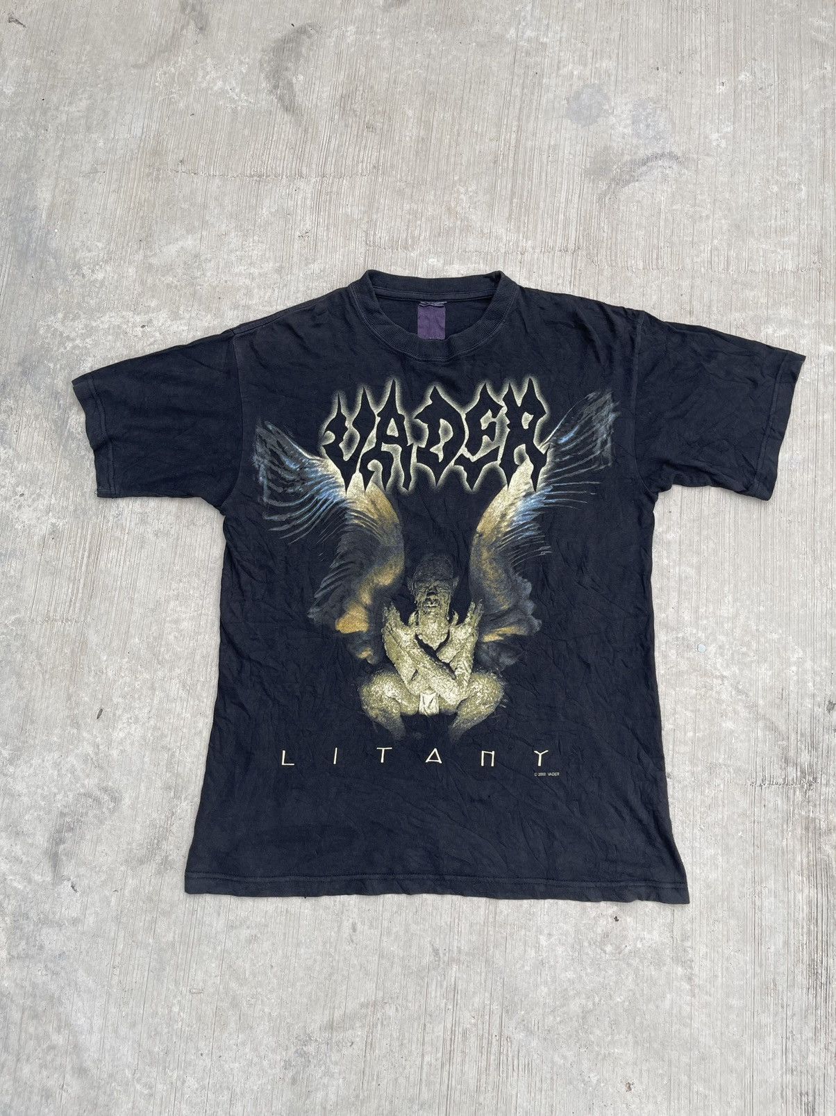 Band Tees RARE ! Vintage 2000 Vader Litany Tour Shirt Size US M / EU 48-50 / 2 - 1 Thumbnail