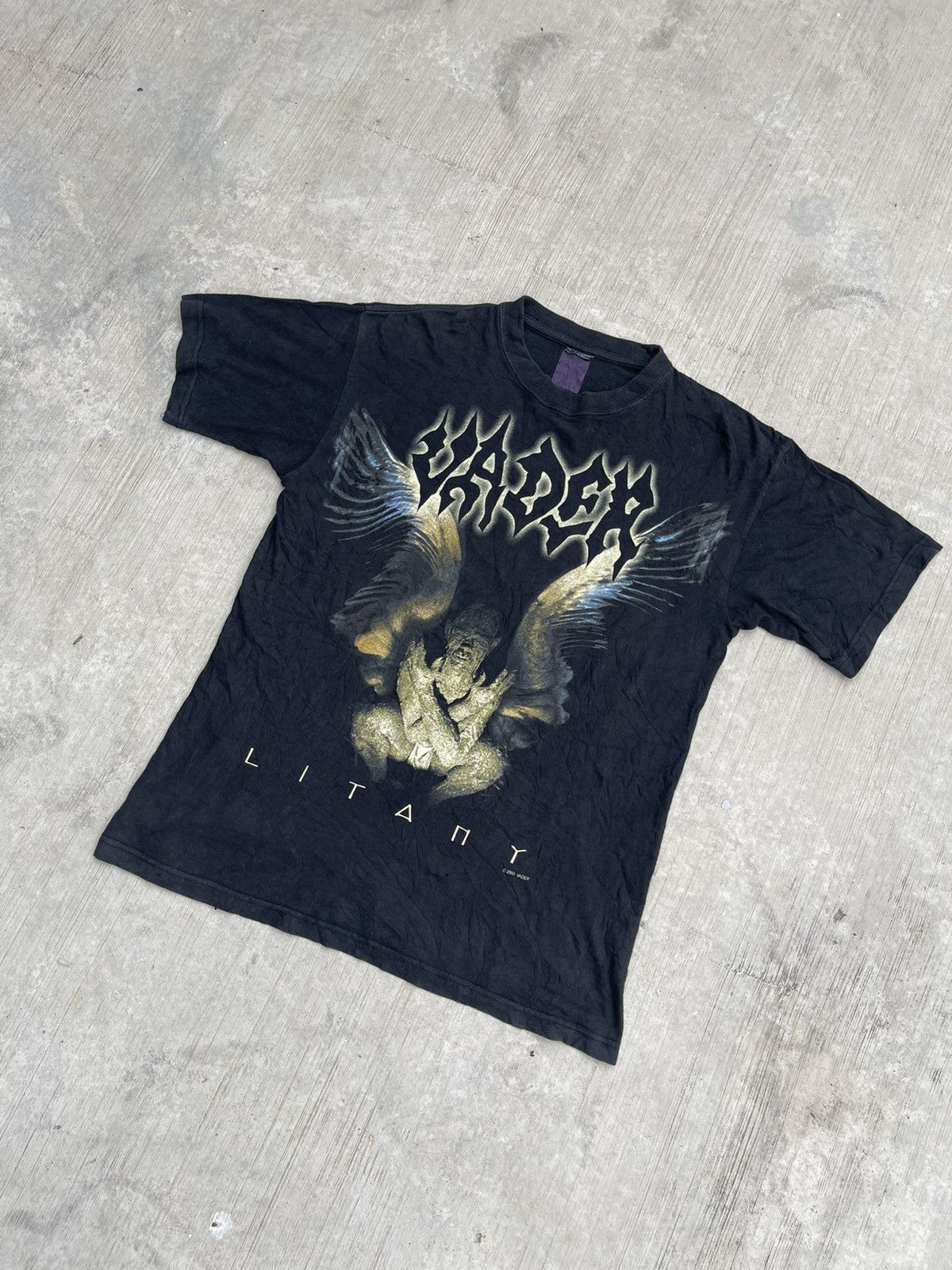 Band Tees RARE ! Vintage 2000 Vader Litany Tour Shirt Size US M / EU 48-50 / 2 - 2 Thumbnail