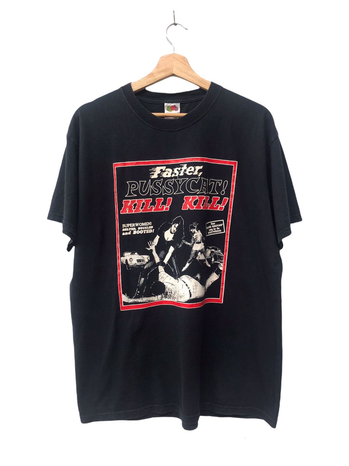 Other Vintage 00s FASTER PUSSYCAT! Kill! Kill! Movie tee Shirt Size US L / EU 52-54 / 3 - 1 Thumbnail