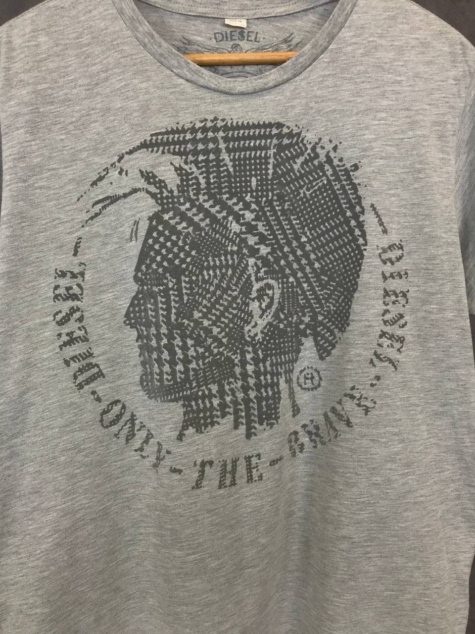 Diesel Diesel vintage designer big logo tee Size US XL / EU 56 / 4 - 3 Thumbnail