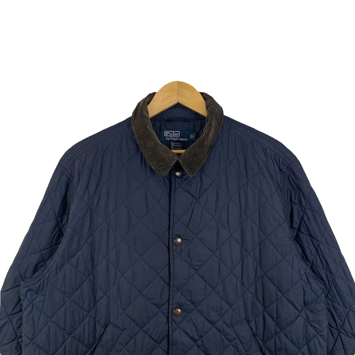 Polo Ralph Lauren × Vintage Polo Ralph Lauren Casualwear Fully Button Quilted Jacket Size US L / EU 52-54 / 3 - 5 Thumbnail