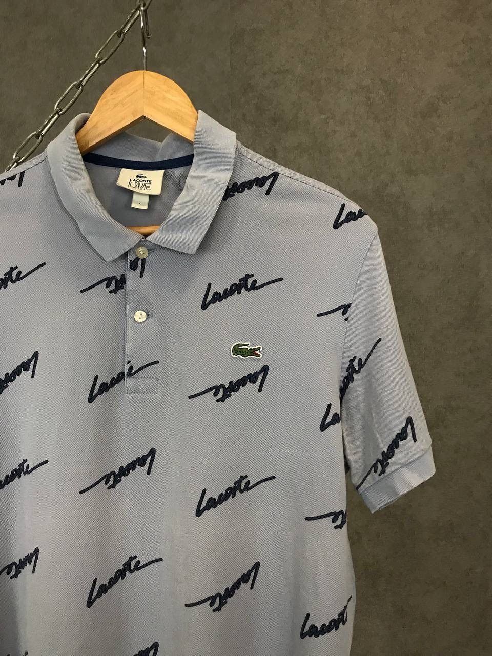 Lacoste Lacoste Live streetwear monogram polo tee Size US L / EU 52-54 / 3 - 2 Thumbnail
