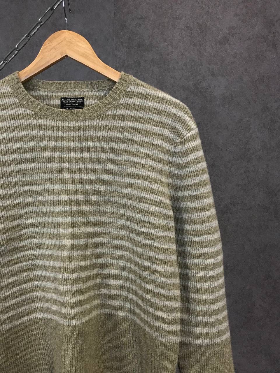 Allsaints Allsaints wool striped sweater Size US S / EU 44-46 / 1 - 2 Thumbnail