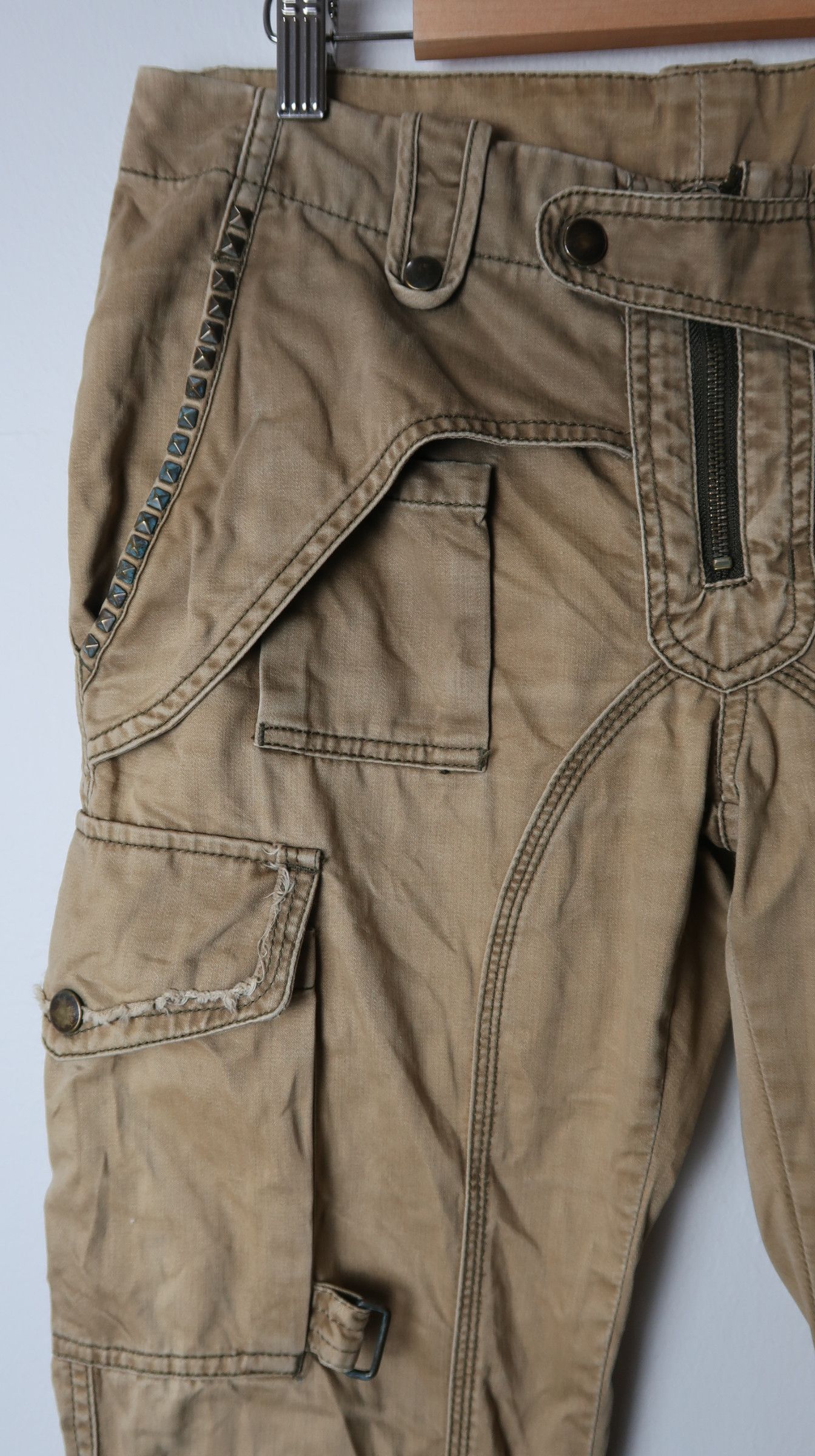 Tete Homme HALB Multipocket Tactical Bondage Cargo Pants Size US 30 / EU 46 - 7 Thumbnail