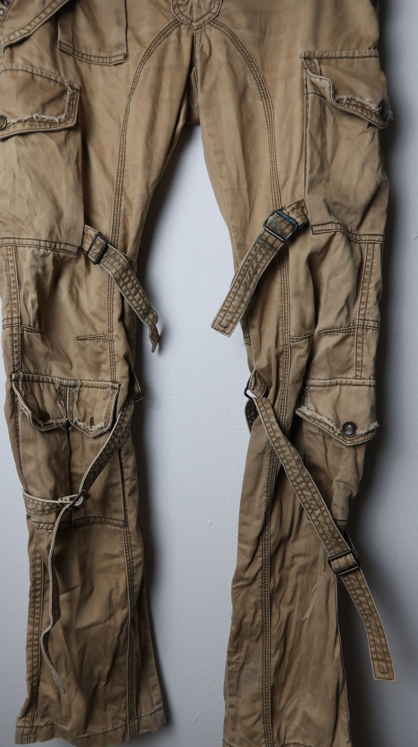 Tete Homme HALB Multipocket Tactical Bondage Cargo Pants Size US 30 / EU 46 - 19 Thumbnail