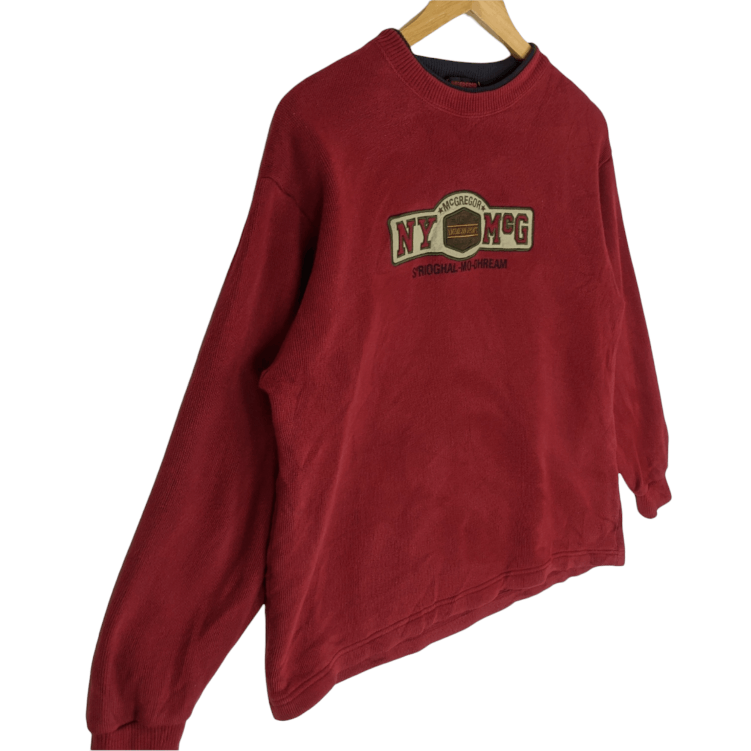 McGregor MCGREGOR Big Logo Jumper Sweatshirt Size L / US 10 / IT 46 - 3 Thumbnail
