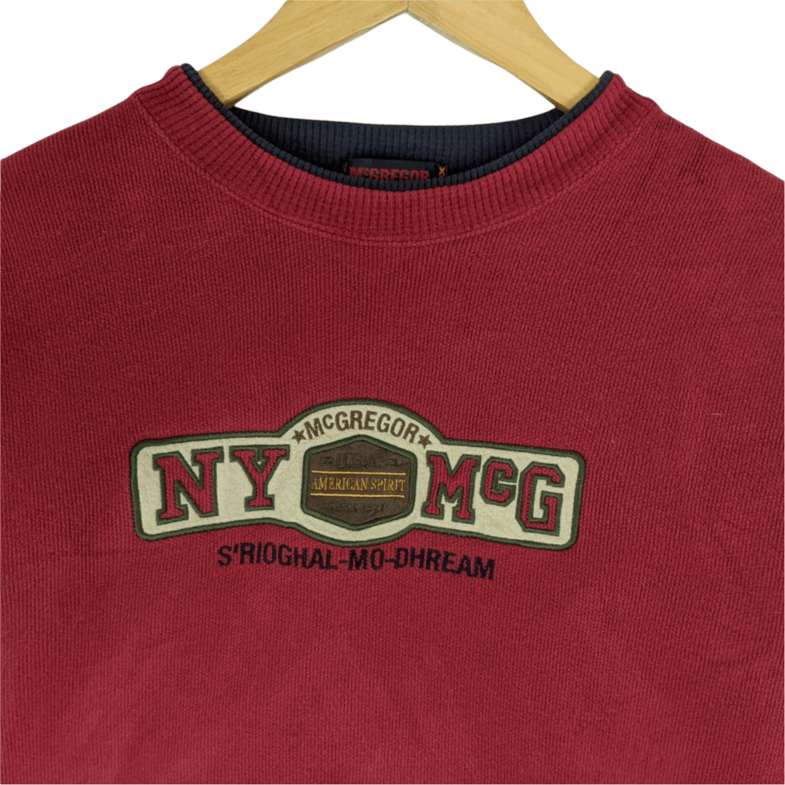 McGregor MCGREGOR Big Logo Jumper Sweatshirt Size L / US 10 / IT 46 - 4 Thumbnail