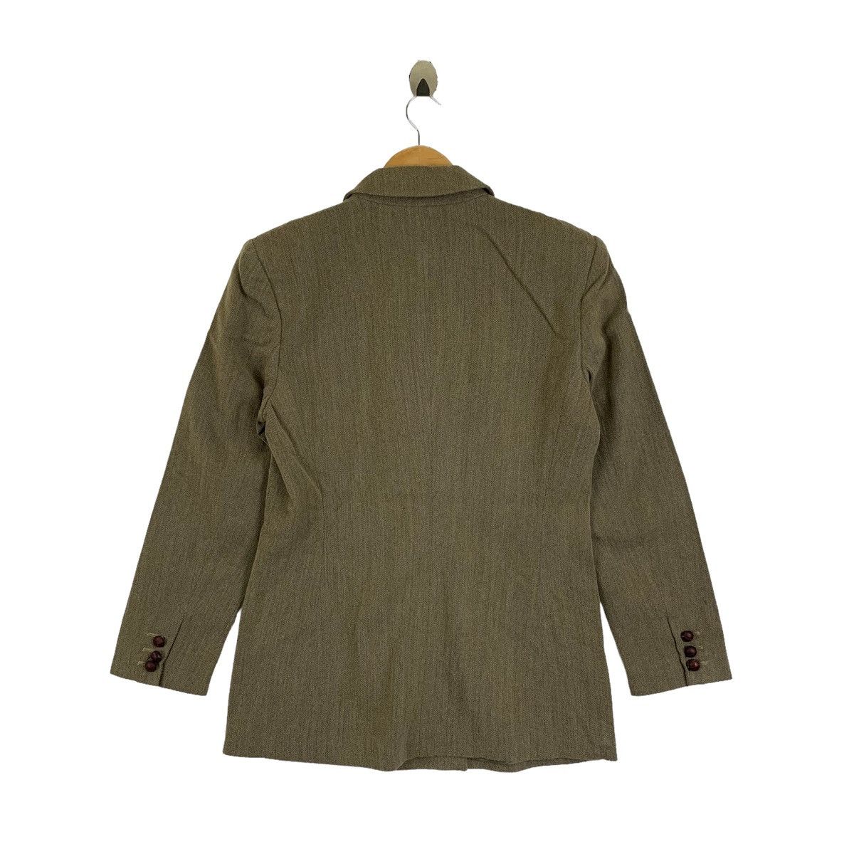 Vintage KRIZIA POI Italian Designer Made In Italy Blazer Coat Jacket Size US S / EU 44-46 / 1 - 2 Thumbnail