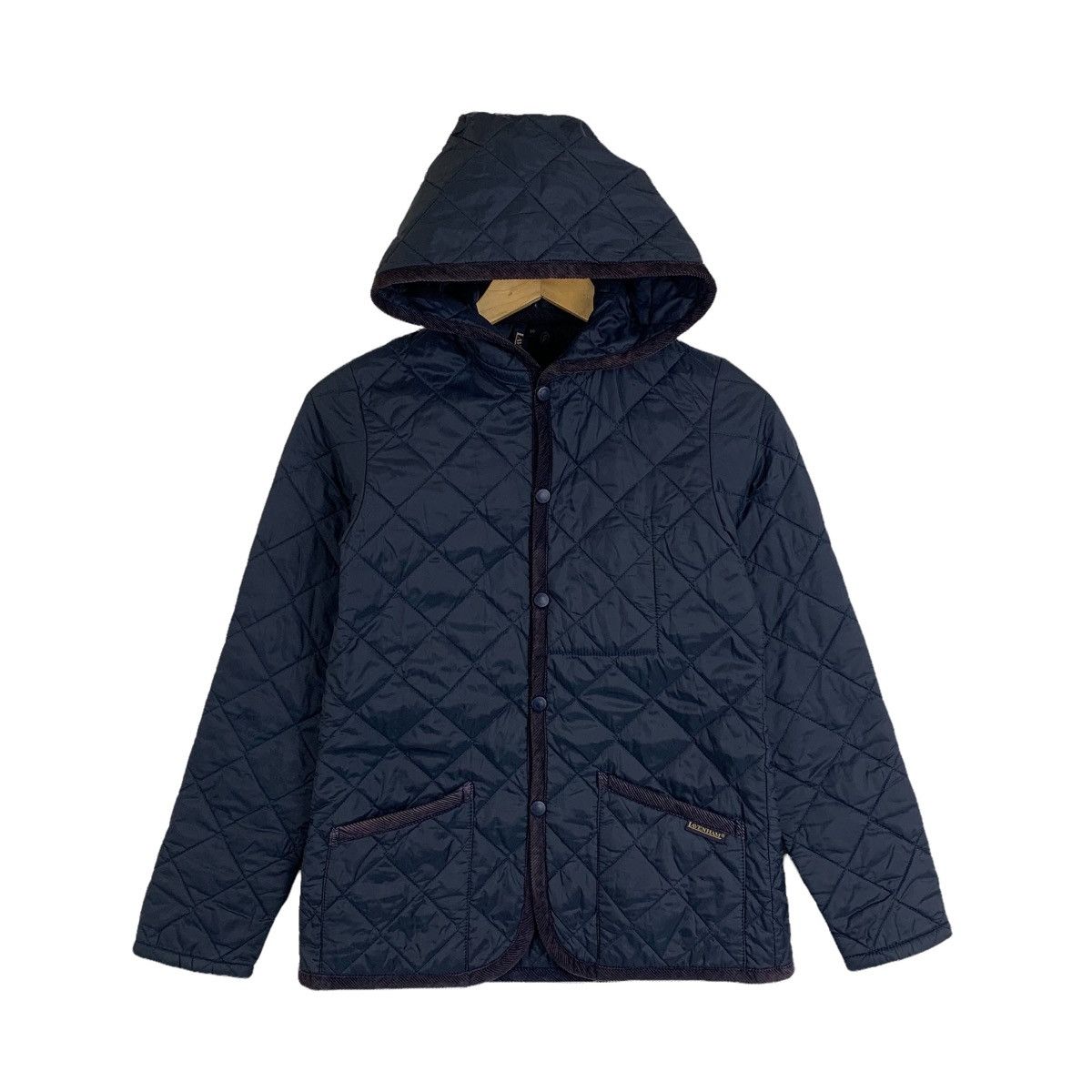 Lavenham × Vintage Vintage LAVENHAM England Casual Quilted Hoodie Jacket Size US XS / EU 42 / 0 - 1 Thumbnail