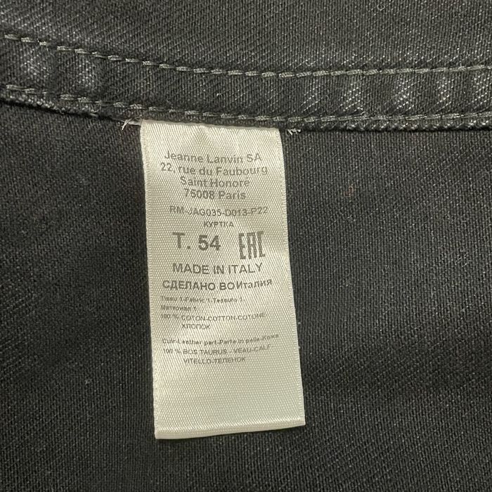 Lanvin jacket Grailed