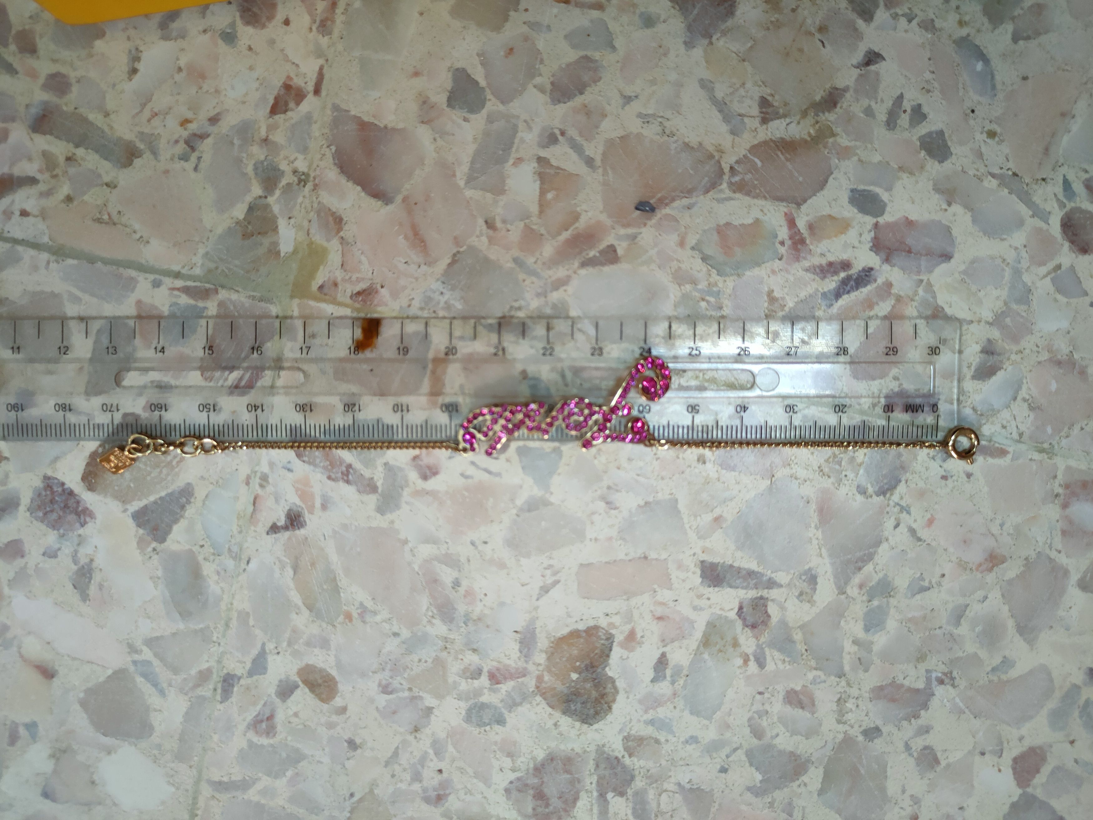 Fendi Fendi Bracelet spell-out rhinestone necklace with box DLAL Size ONE SIZE - 8 Thumbnail