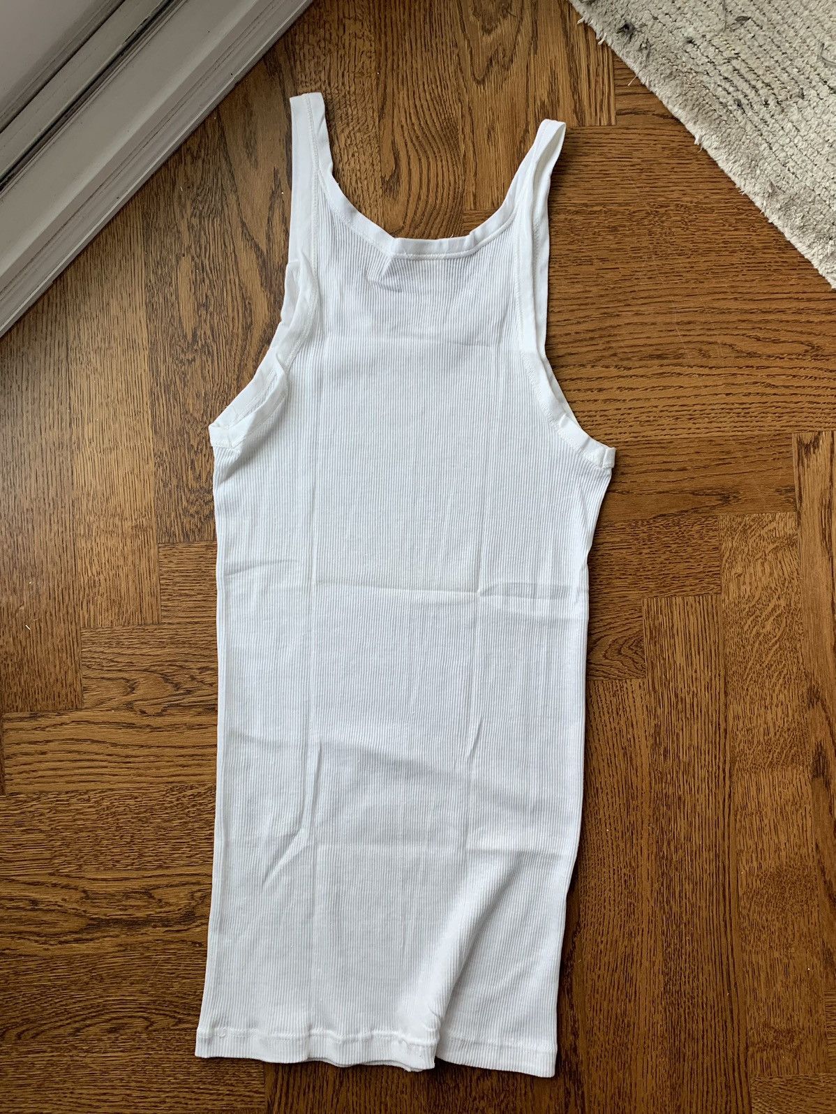 Other × Vintage True Vintage Slavic Tank Top Ribbed Wife Beater 60s 50s 70s Size US M / EU 48-50 / 2 - 7 Thumbnail