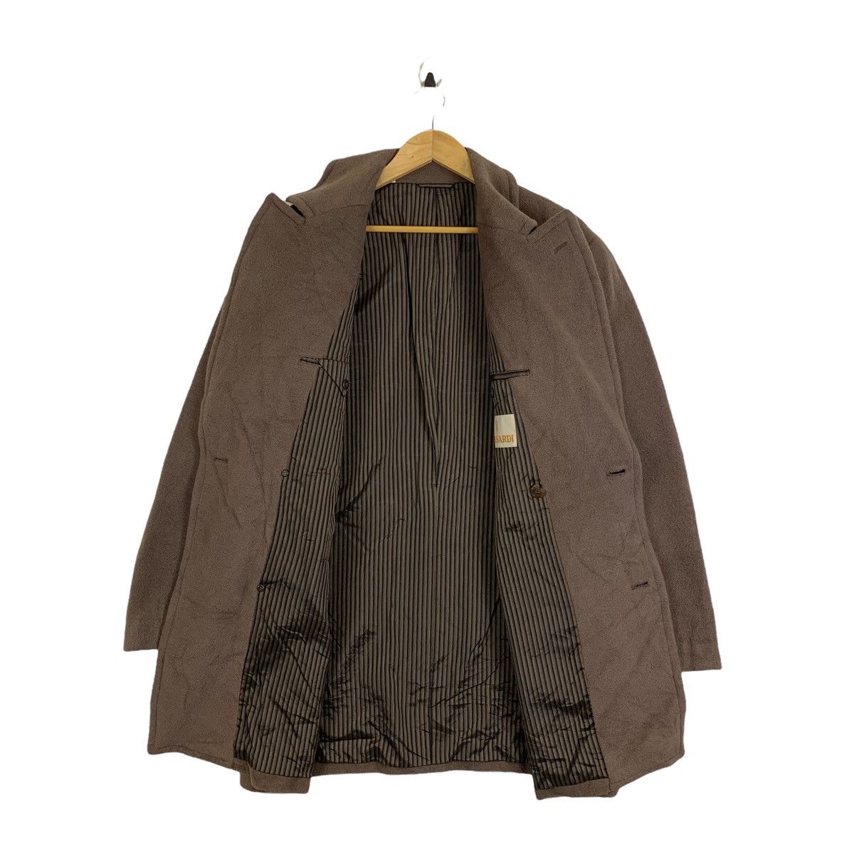 Trussardi × Vintage Vintage TRUSSARDI Casualwear Wool Coats Blazer Jacket Size US L / EU 52-54 / 3 - 3 Thumbnail