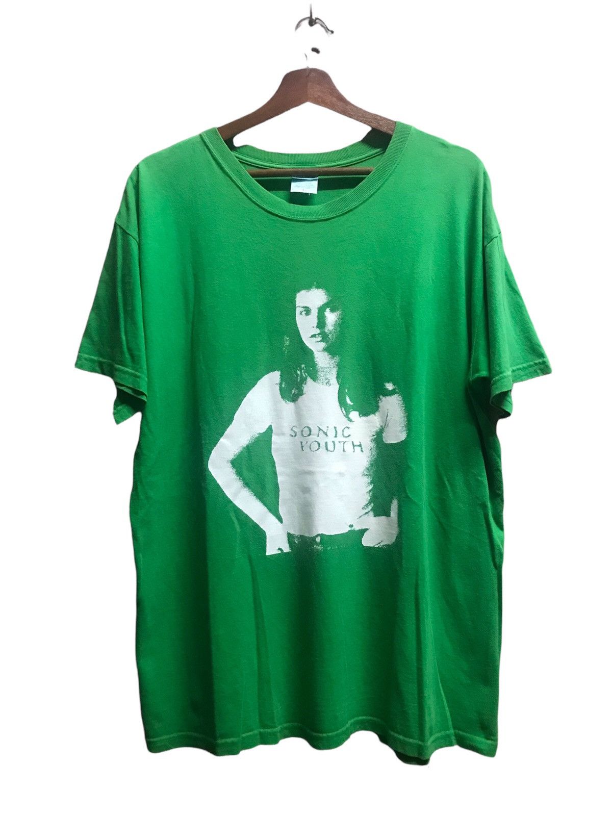 Band Tees × Vintage Vintage 00s Sonic Youth ‘funky donkey’ Band Tee Shirt Size US L / EU 52-54 / 3 - 1 Thumbnail