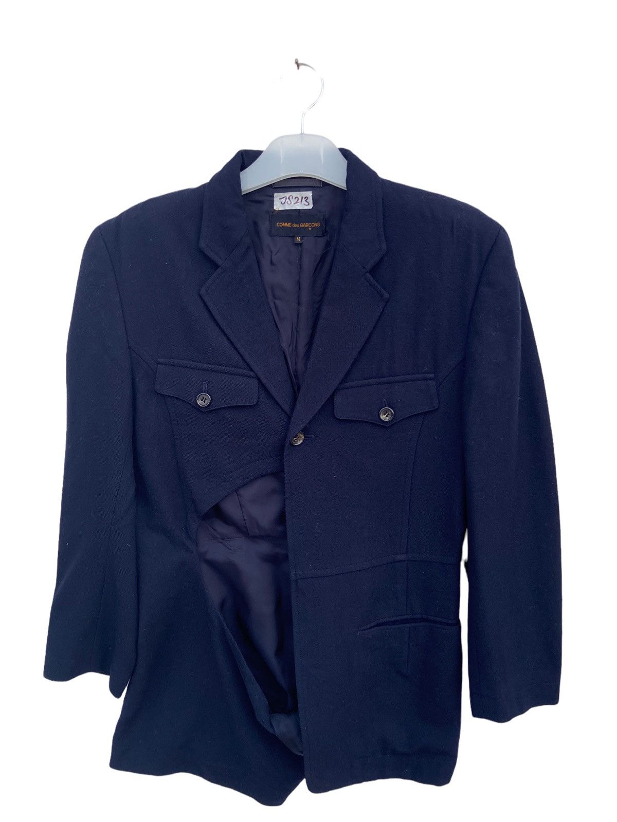 Vintage Comme Des Garcons Asymmetrical Blazer Jacket
