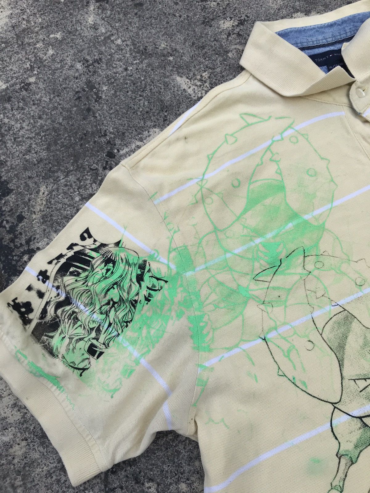 Anime Custom Polo Shirt Anime Size US XL / EU 56 / 4 - 3 Thumbnail