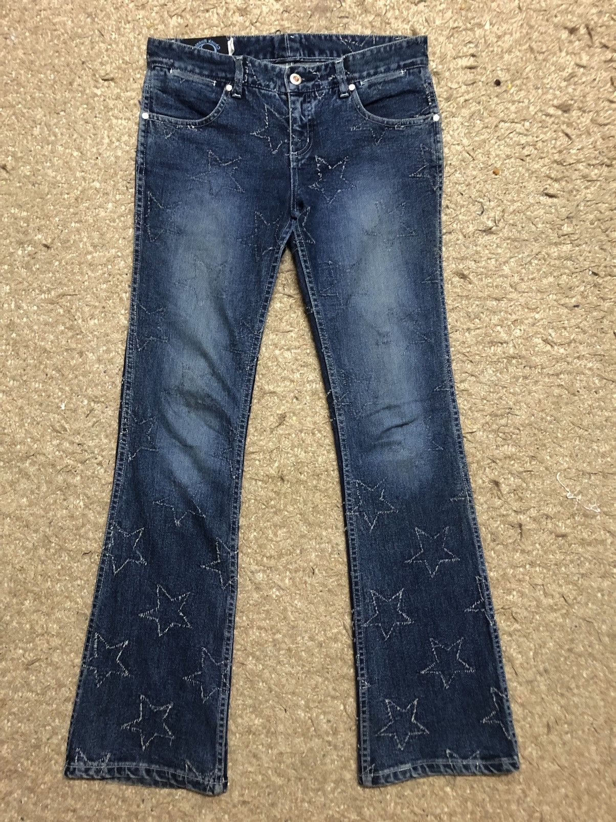 Hysteric Glamour × Japanese Brand JAPANESE BRANDS CUNCK FLARED DENIM PANTS HYSTERIC STYLE Size 30" / US 8 / IT 44 - 3 Thumbnail