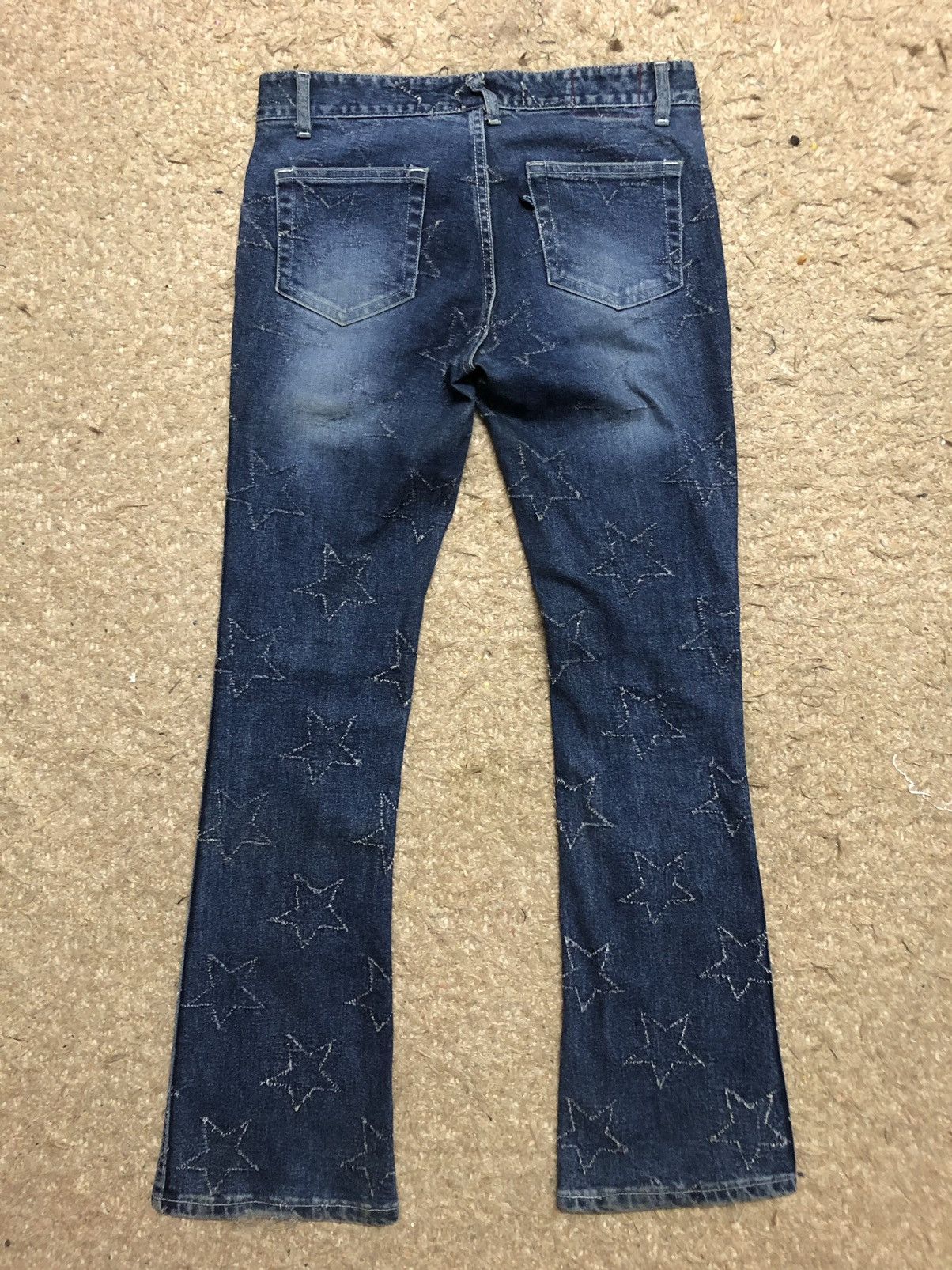 Hysteric Glamour × Japanese Brand JAPANESE BRANDS CUNCK FLARED DENIM PANTS HYSTERIC STYLE Size 30" / US 8 / IT 44 - 4 Thumbnail