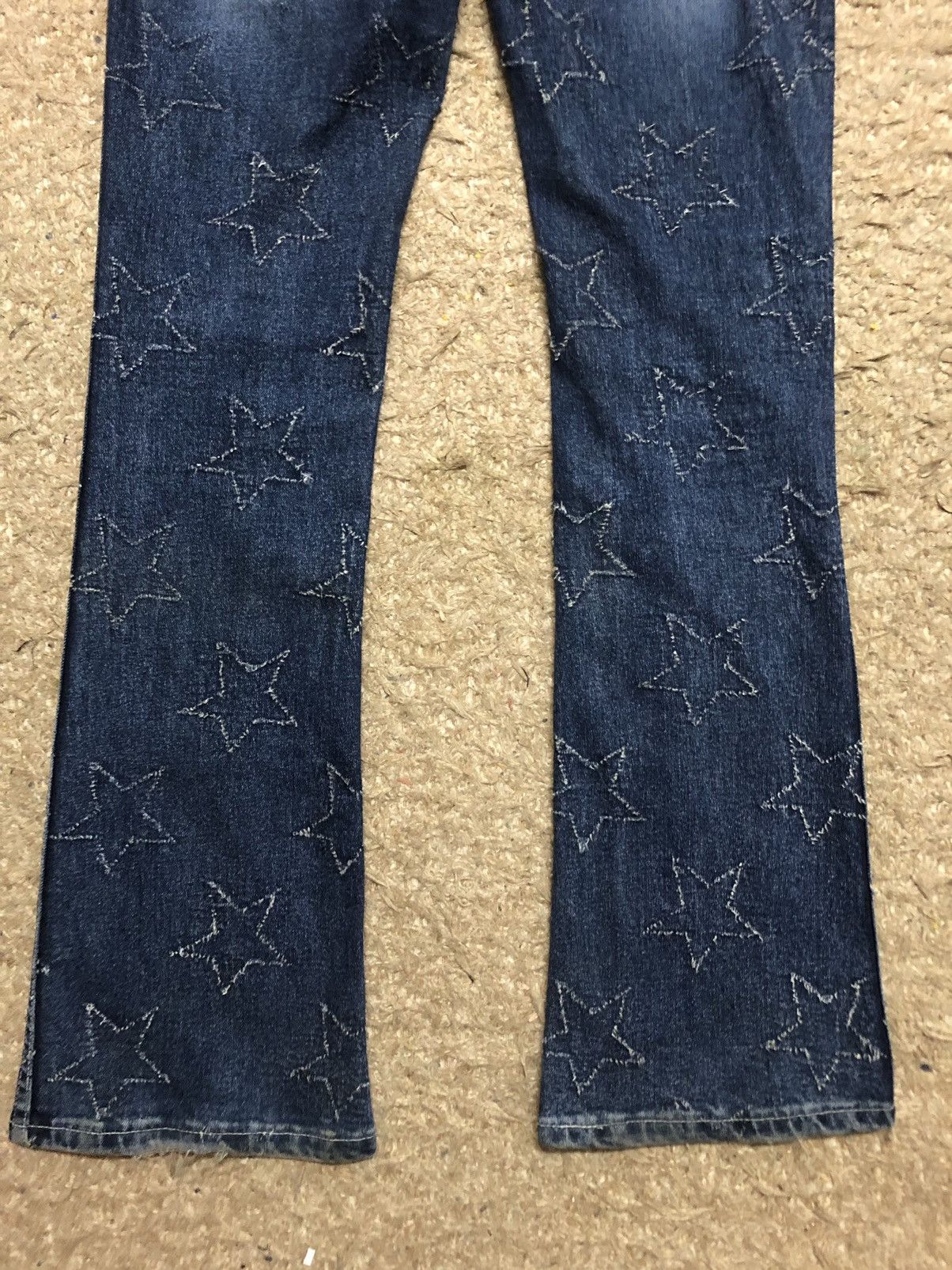 Hysteric Glamour × Japanese Brand JAPANESE BRANDS CUNCK FLARED DENIM PANTS HYSTERIC STYLE Size 30" / US 8 / IT 44 - 8 Thumbnail