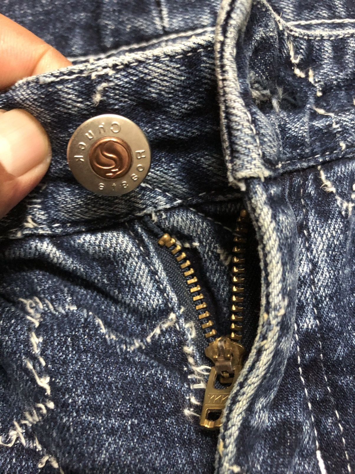 Hysteric Glamour × Japanese Brand JAPANESE BRANDS CUNCK FLARED DENIM PANTS HYSTERIC STYLE Size 30" / US 8 / IT 44 - 17 Thumbnail