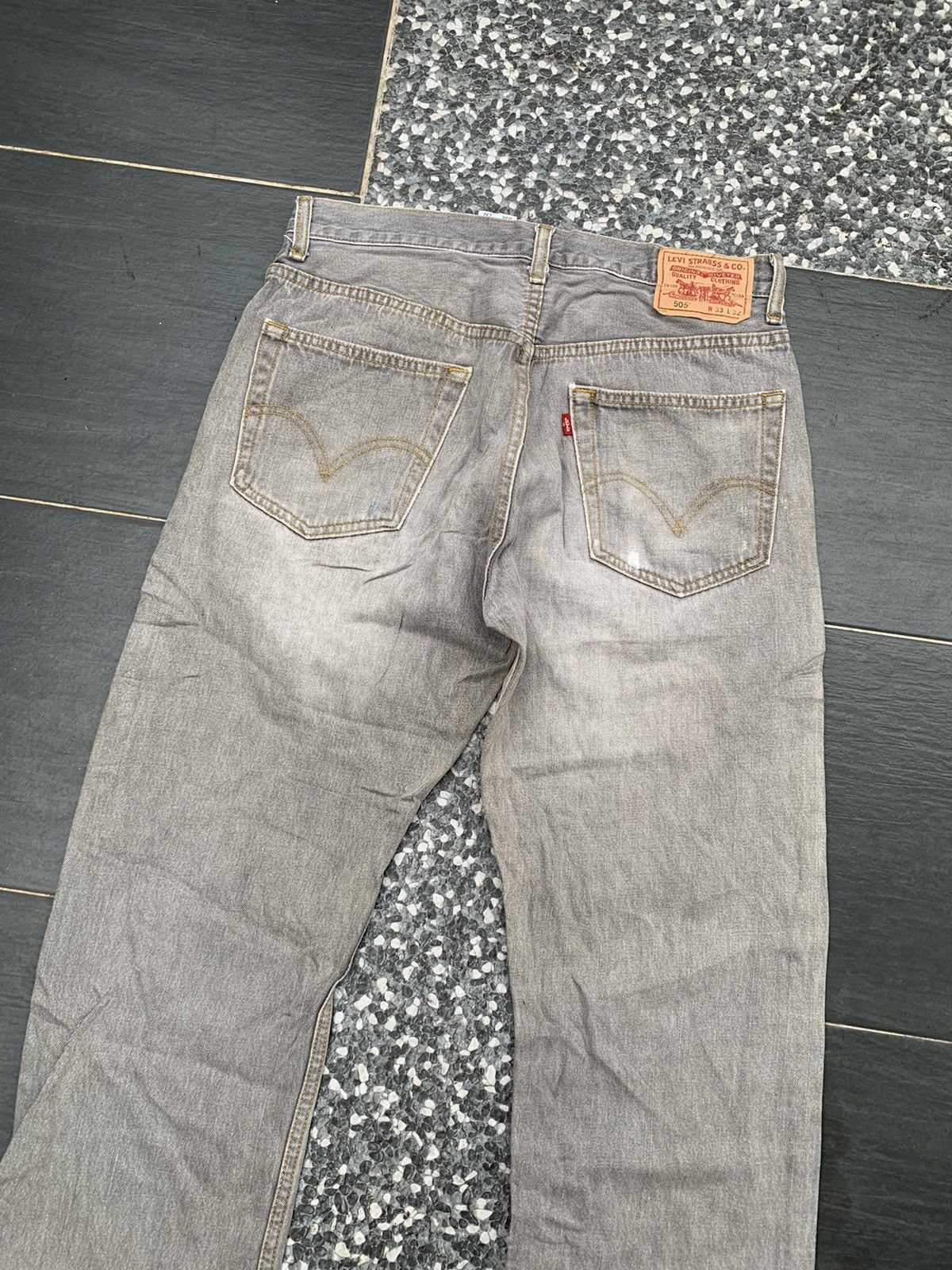 Levi's Vintage Levis 505 Distressed Denim Size US 32 / EU 48 - 7 Thumbnail