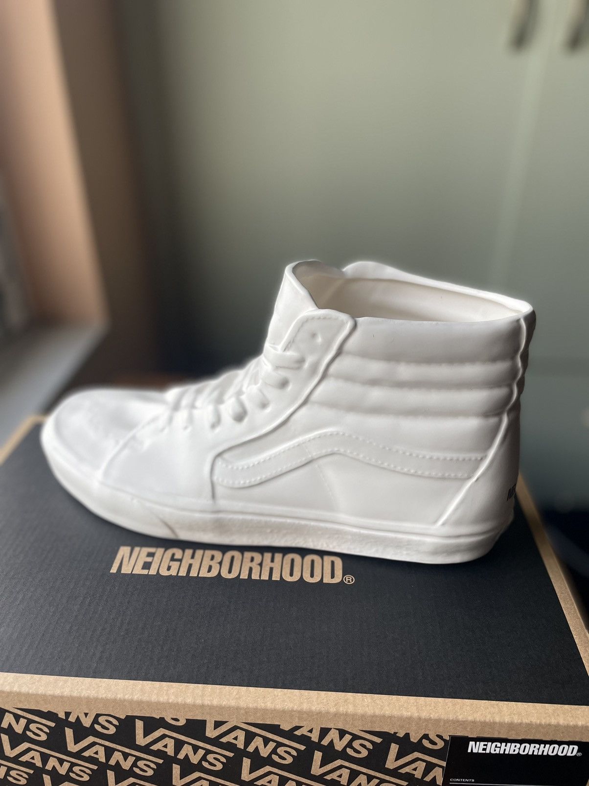 Vans Neighborhood X Vans Sk8 Hi Ceramic Incense Chamber / Vase