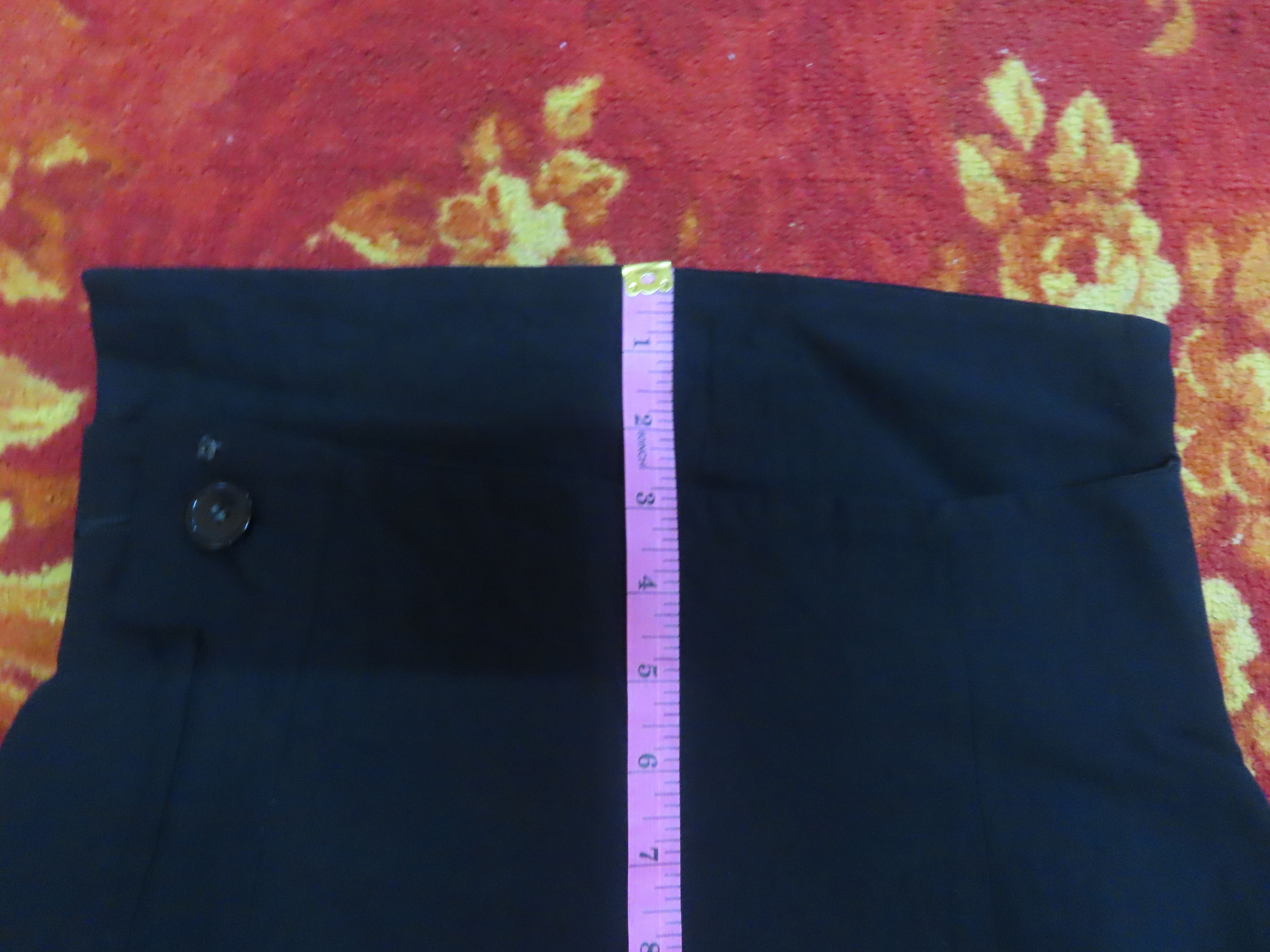 Vintage Vintage Yohji Yamamoto Mini Skirt Size 29" - 8 Thumbnail