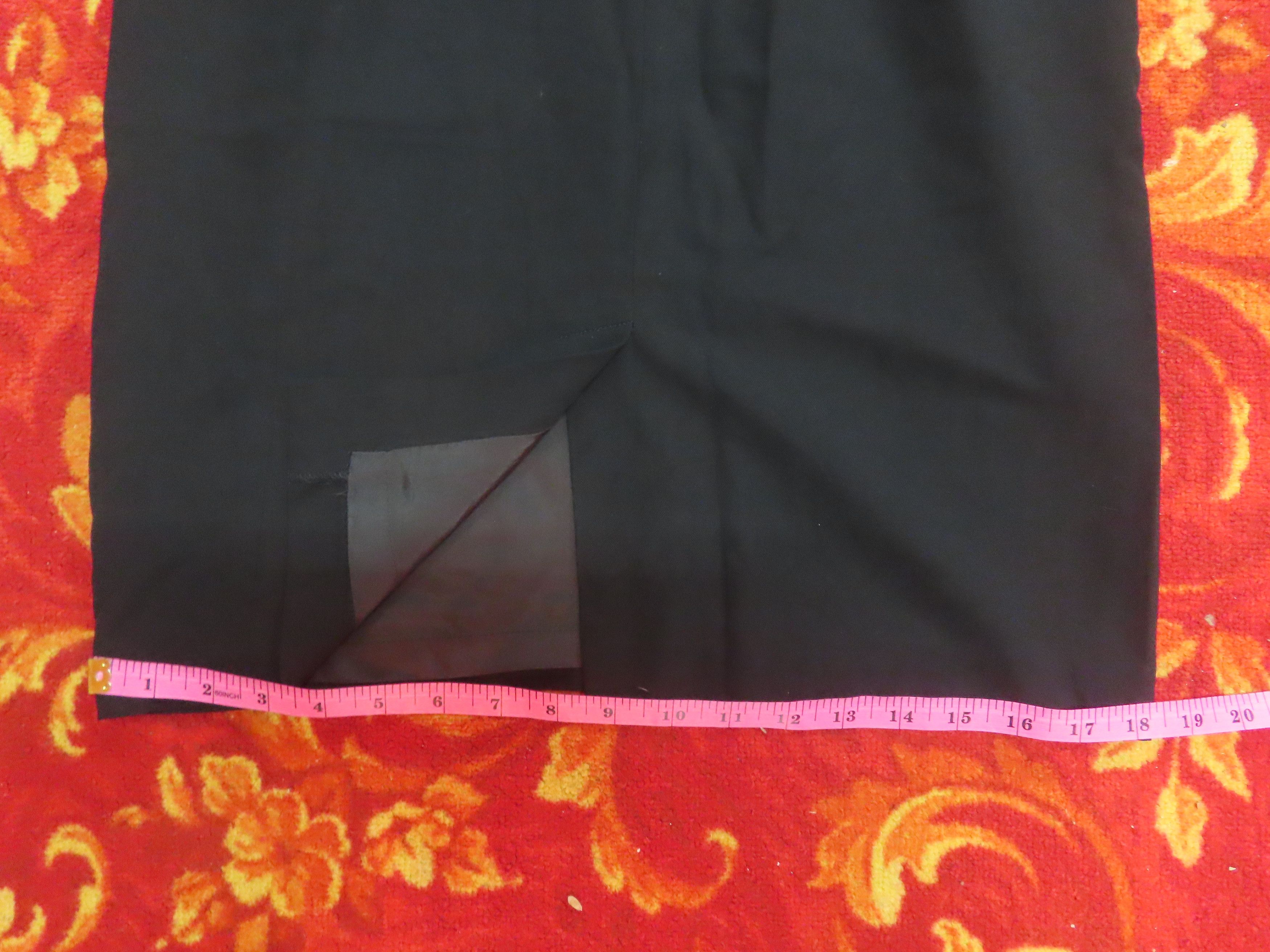 Vintage Vintage Yohji Yamamoto Mini Skirt Size 29" - 11 Thumbnail