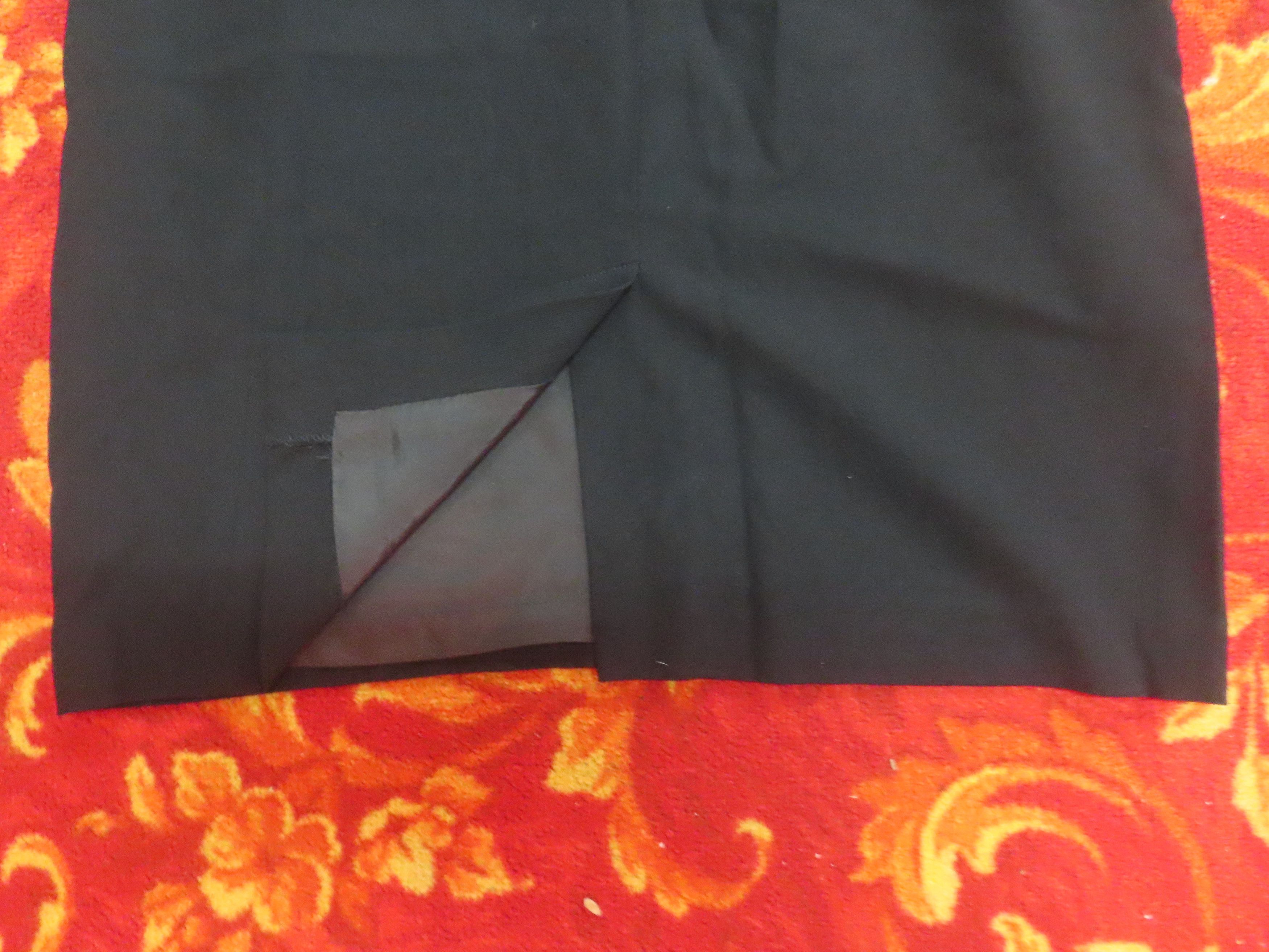 Vintage Vintage Yohji Yamamoto Mini Skirt Size 29" - 5 Thumbnail