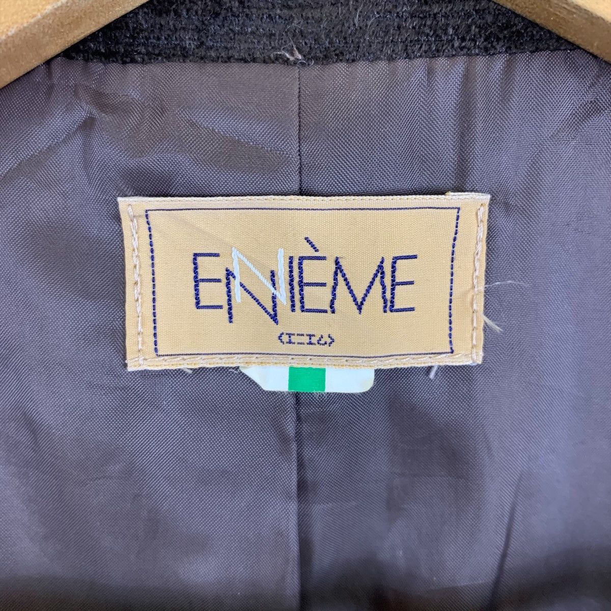 Japanese Brand × Vintage ENIEME Japanese Brand Stripes Wool Button Blazer Coat Jacket Size L / US 10 / IT 46 - 6 Thumbnail