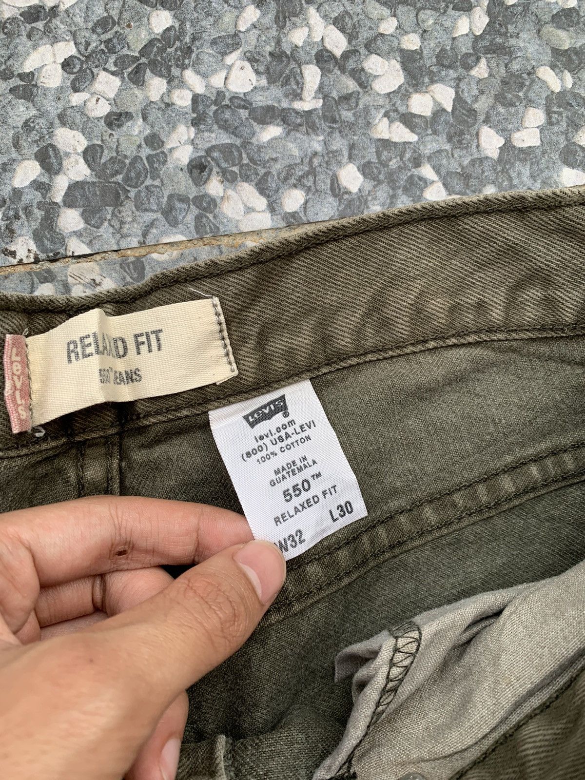 Levi's Vintage Levis 550 Denim Size US 32 / EU 48 - 4 Thumbnail