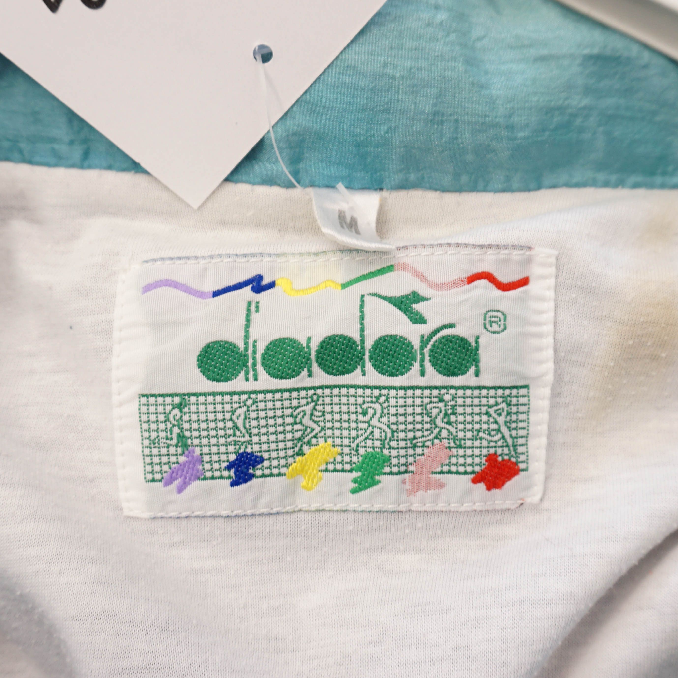 Diadora × Vintage 1990's Archive Track Jacket Size US M / EU 48-50 / 2 - 4 Thumbnail