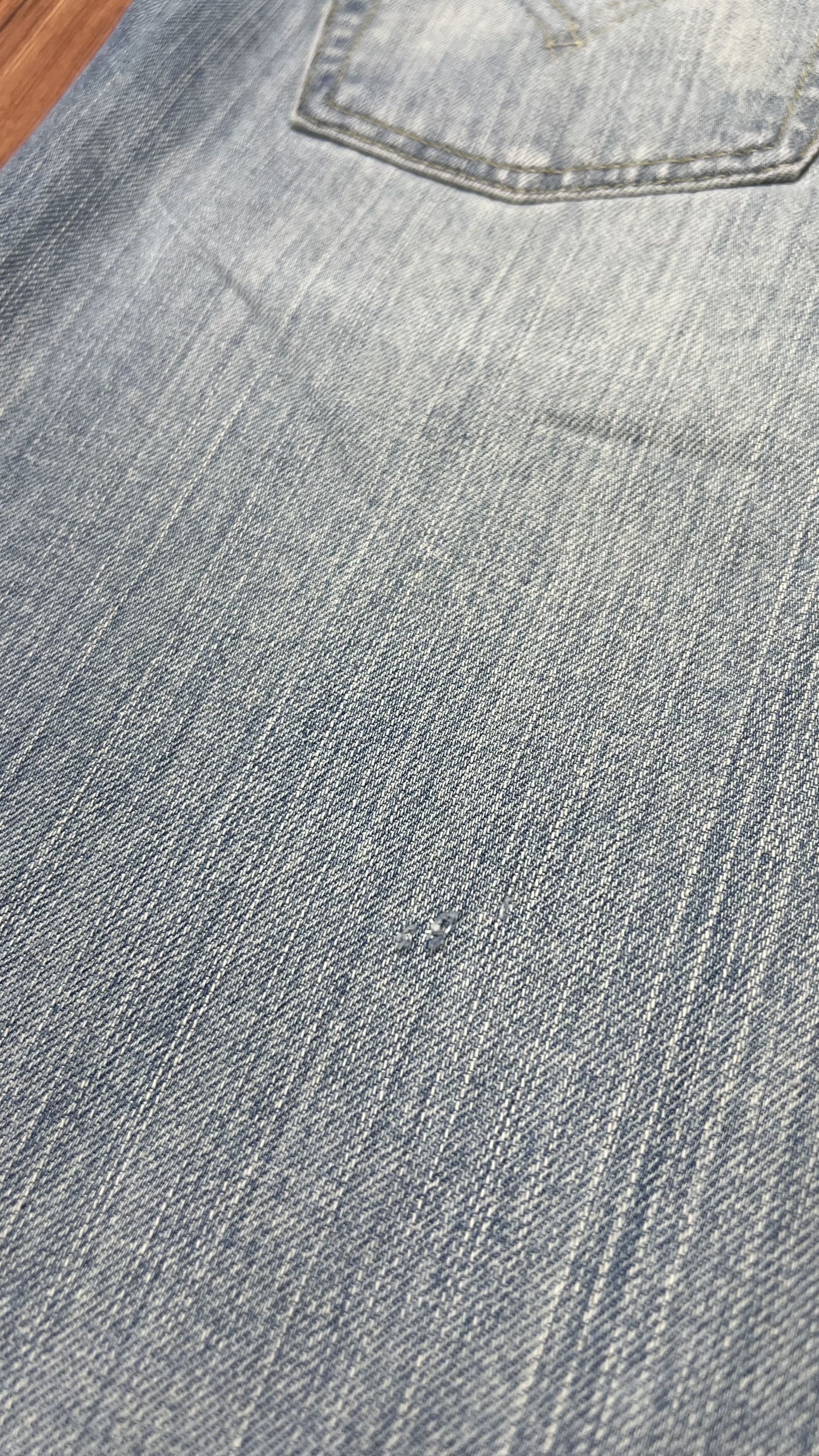 Levi's × Vintage Distressed Levis 527 Bootcut Jeans Size US 32 / EU 48 - 14 Thumbnail