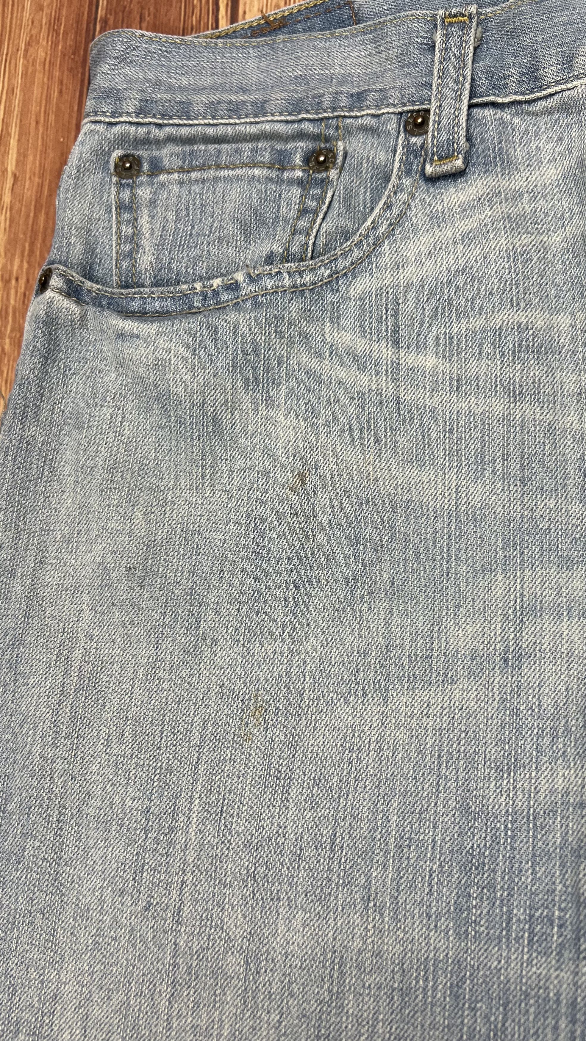 Levi's × Vintage Distressed Levis 527 Bootcut Jeans Size US 32 / EU 48 - 8 Thumbnail